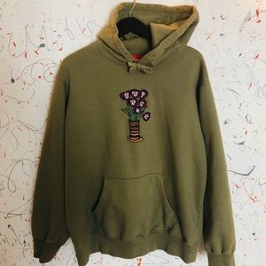 Supreme flowers hoodie